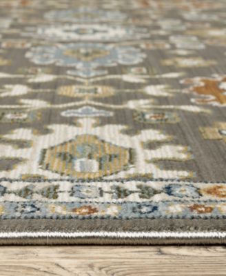 Oriental Weavers Keira Kei01 Rug Collection In Gray