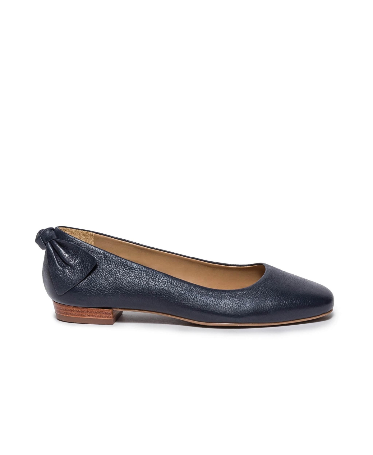 Bernardo Eloisa Bow Flat - Navy