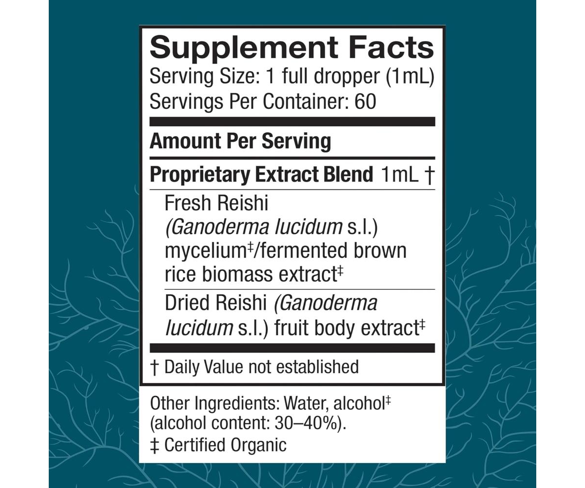 Host Defense Reishi Extract - Heart & Immune Health Support Supplement