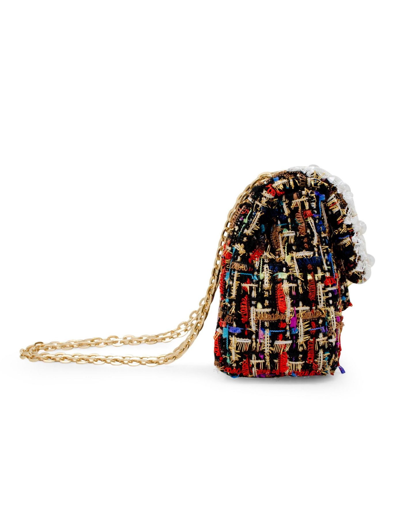 Сумка Tiny Treats + Zomi Gems Classic Tweed Handbag, Black для девочек — фото 3