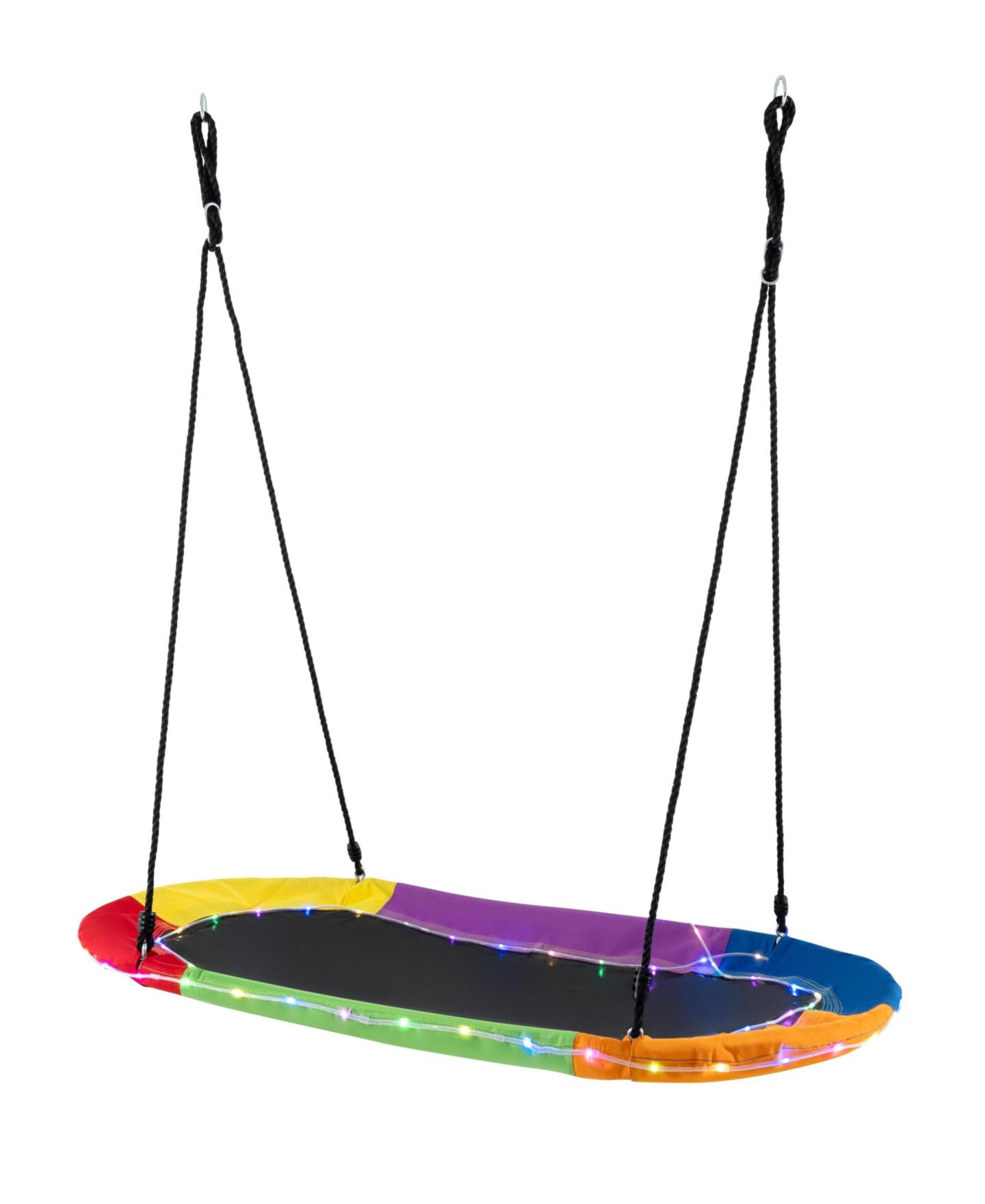 Детская игрушка HONGGE 60 Inches Saucer Swing with LED Lights, Ages 3 and Up — фото 1