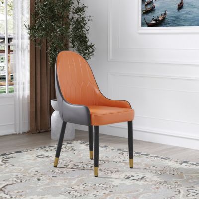 PU Sponge Dining Chairs, Set of 2