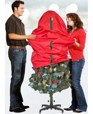 Upright Christmas Tree Storage Bag For Topiary and Holiday Tree up to 5 ft Tall