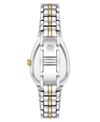 Women's Quartz Vintage Two-Tone Alloy Metal Watch, 25mm