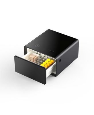 Smart Side Table with Built-in Fridge