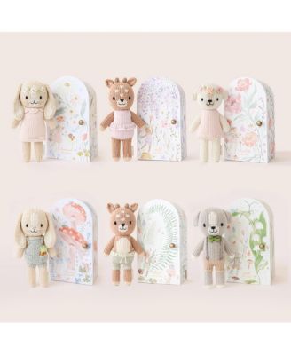 cuddle+kind Unisex Tiny Hannah the bunny (blush) - Baby