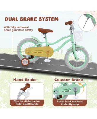 14/16/18 Inch Kids Bike with Adjustable Seat and Bell for Kids 3-8 Years Olds