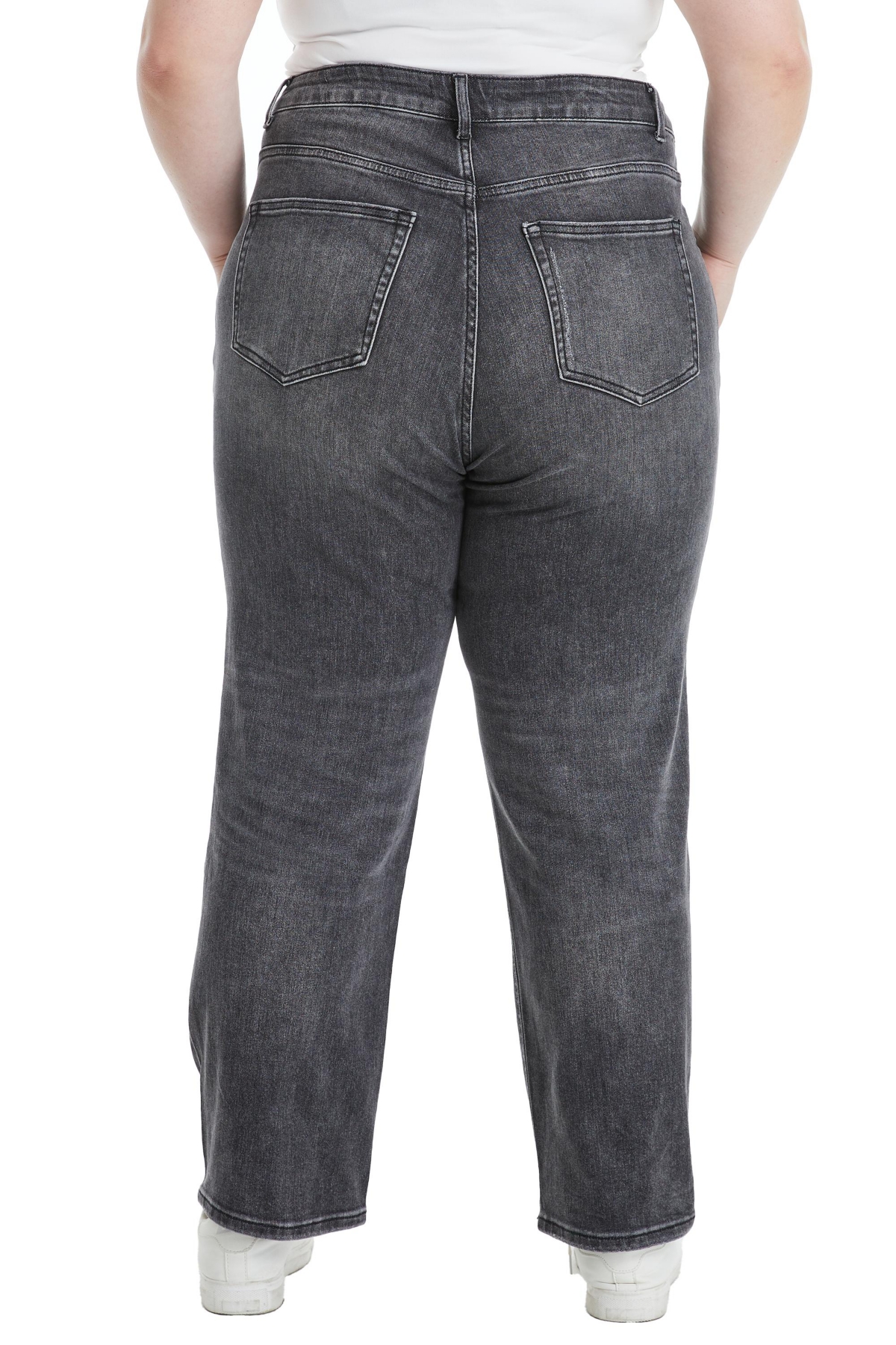 BAYEAS PLUS SIZE HIGH RISE STRAIGHT JEANS 
