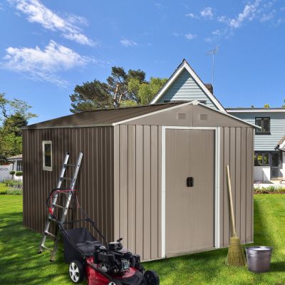 Sturdy Eco-Smart Shed with Vent Vents & Padlock Security