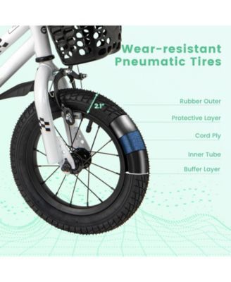 12 Inch Kids Bike Children Bicycle with Training Wheels for 3-4 Years Old