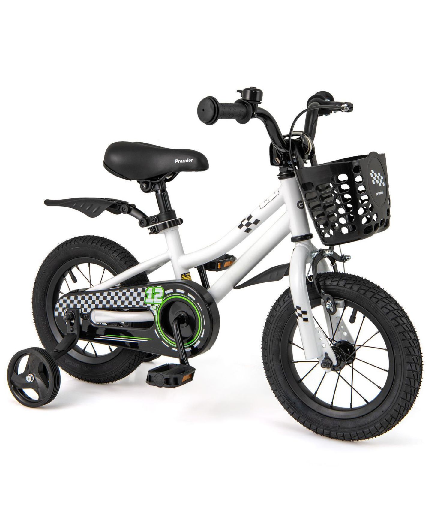 Детская игрушка HONGGE 12-Inch Kids' Bike with Training Wheels, Ages 3-4 — фото 1