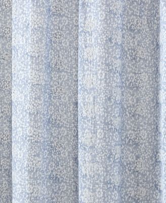 Ikat Eyelet Cotton Shower Curtain, 72" x 72"