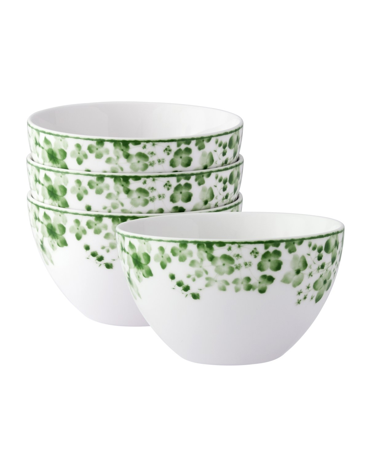 Bloomington Road 6" Set of 4 Cereals, Service for 4 - Multi