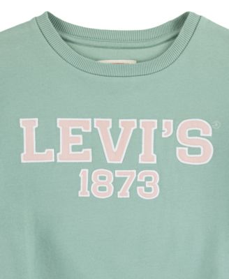 Big Girls Collegiate Crew Sweatshirt