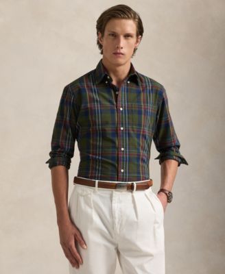 Polo Ralph Lauren - Men's Classic-Fit Plaid Performance Shirt