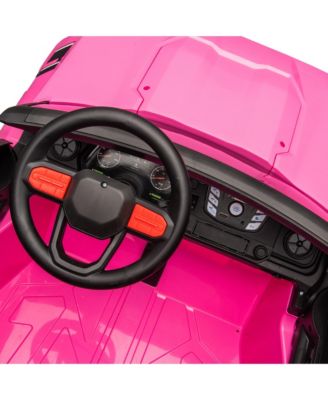 Electric Kids Pickup Truck w/ Remote, 4WD, Safety Belts, USB, Bluetooth