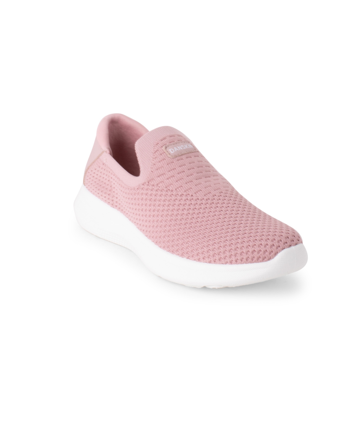 Danskin Women's Slide Slip On Sneaker In Pink,white