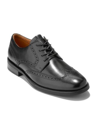 COLE HAAN メンズ Bedford Wingtip オックスフォード シューズ Cole Haan Men's Bedford Wingtip Lace-Up Shoe - Macy's