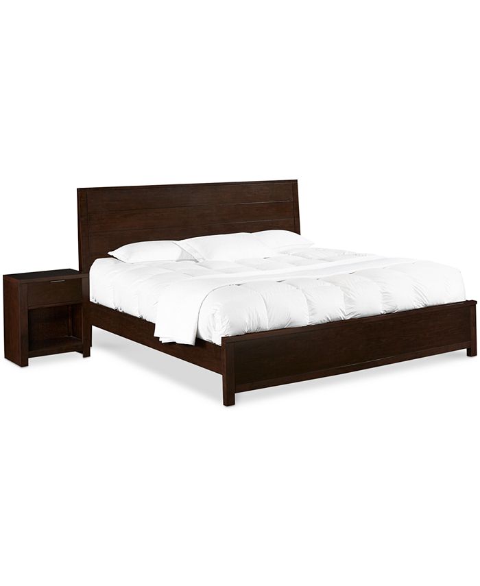 Furniture - Tribeca 2-Piece Set (King Bed and Nightstand)