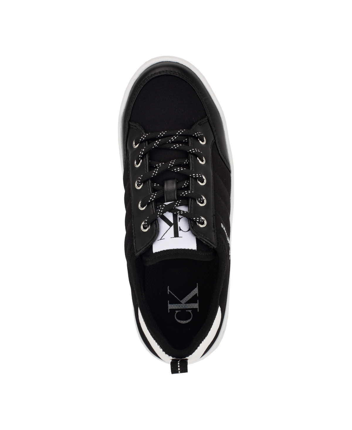 Calvin Klein Women's Austie Round Toe Casual Sneakers - Black 001