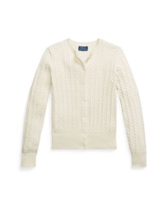 NWT Ralph discount Lauren Winter White Sweater Size XL Cardigan