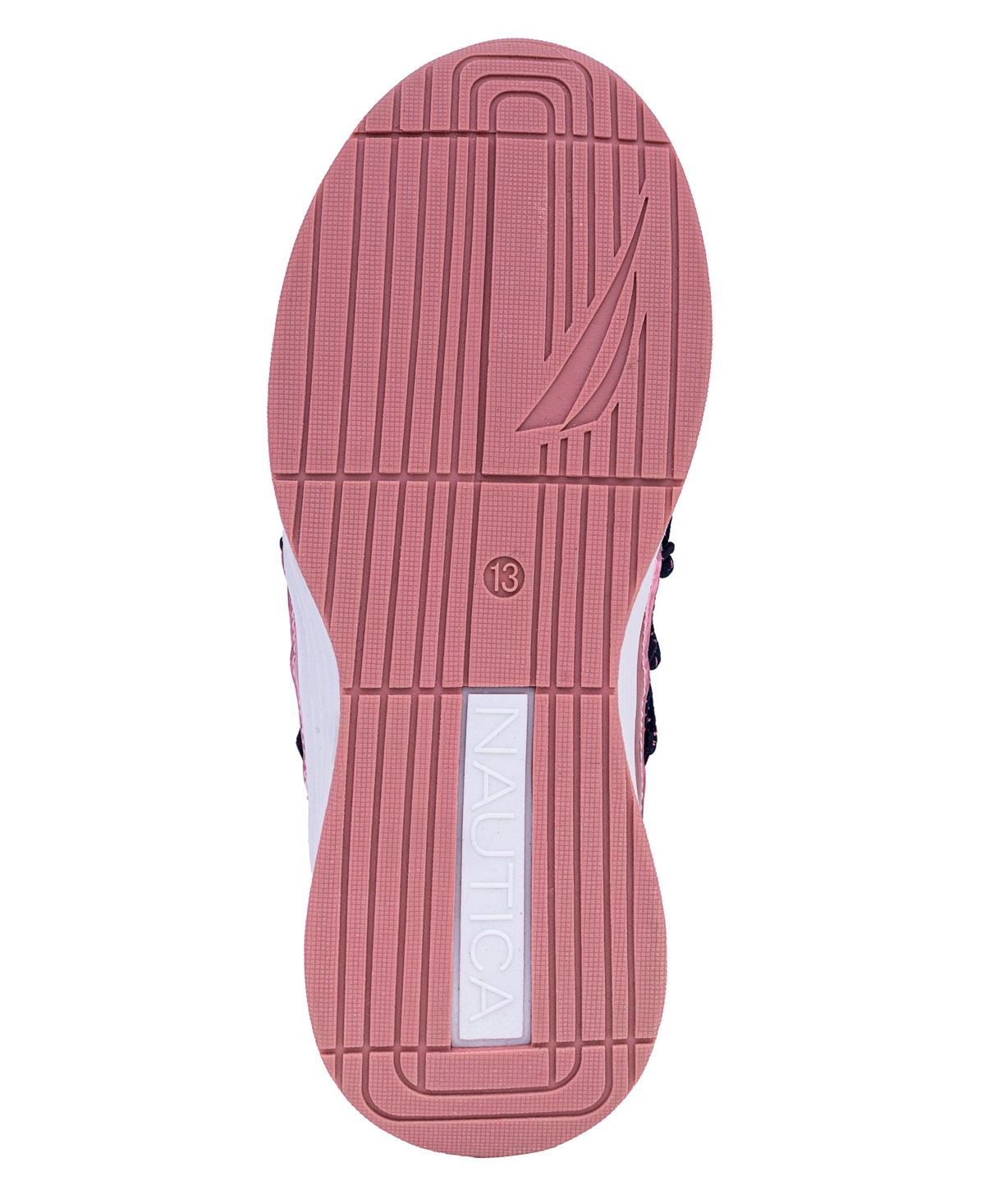 Nautica Little and Big Girls Benton Griffin Athletic Sneaker - Pink Metallic
