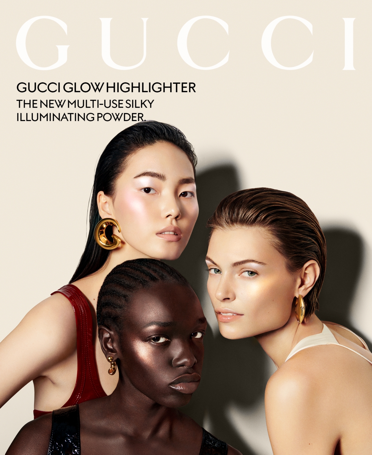 Shop Gucci Glow Multi-use Illuminating Gel-powder Highlighter In 04 - Opal Pink