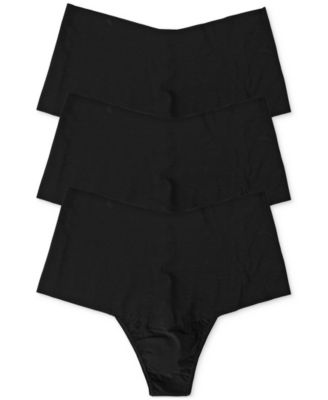 Women's Breathe Hi-Rise Thong 3 Pack Underwear, 6J1921B3PK