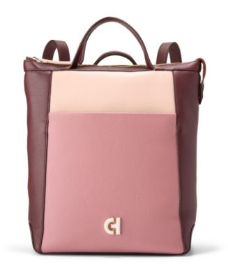 【Cole Haan】Grand Ambition Small Convertible Luxe Backpack Grand Ambition Small Convertible Backpack in LIGHT PURPLE