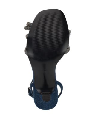 Women's Ivid Square Toe Tapered Heel Dress Sandals