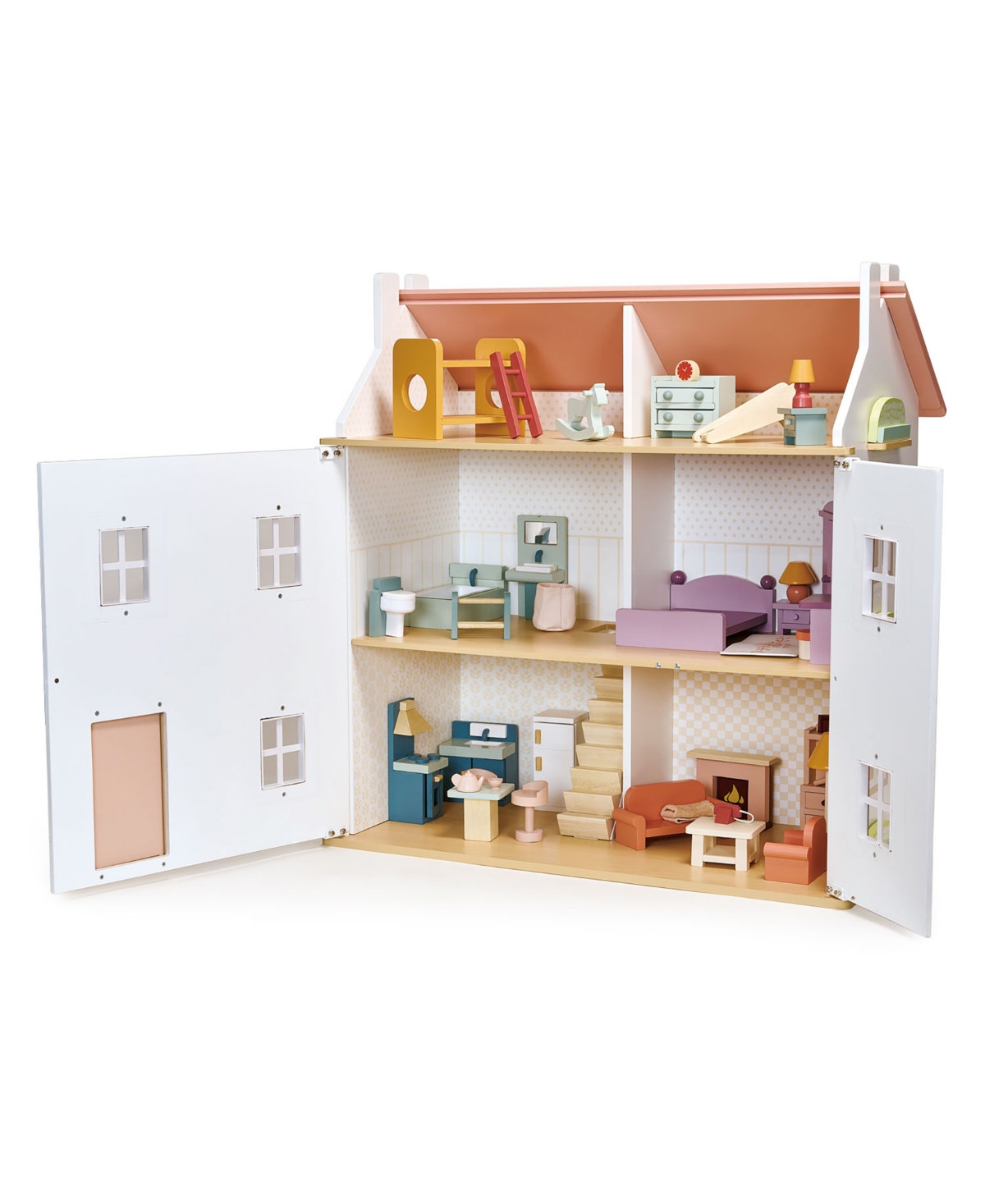 MENTARI TOYS DOLLS HOUSE UPSTAIRS FURNITURE BUNDLE 