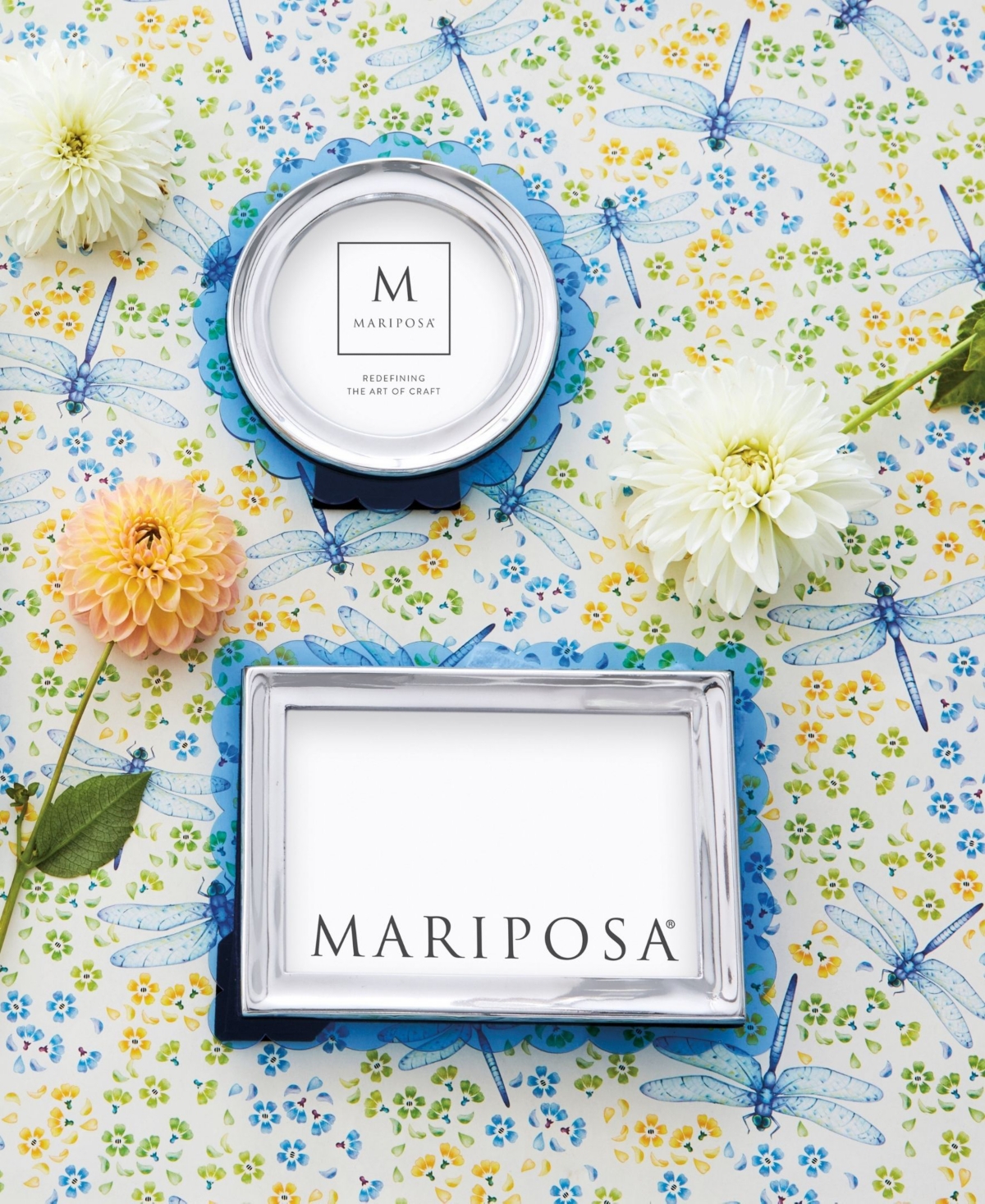 Mariposa Acrylic Scallop Picture Frame, 4 X 6 In Multi