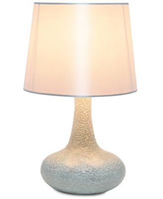 14.17" Patchwork Crystal Glass Table Lamp