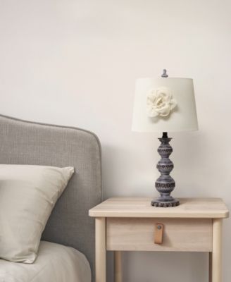 25" Elegant Embellished Table Lamp