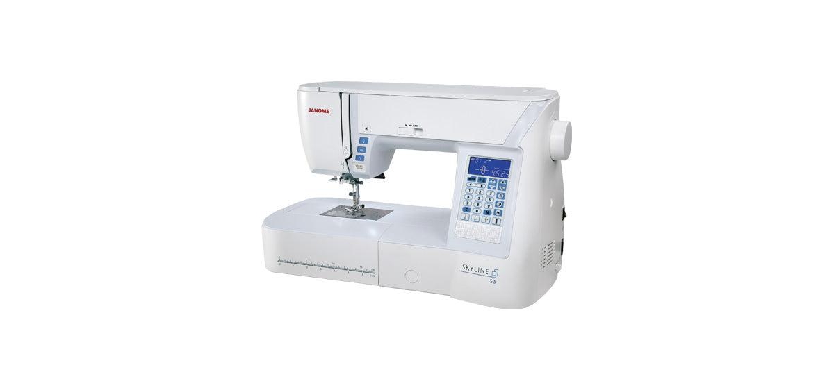 Skyline S3 10th Anniversary Edition Sewing Machine - White