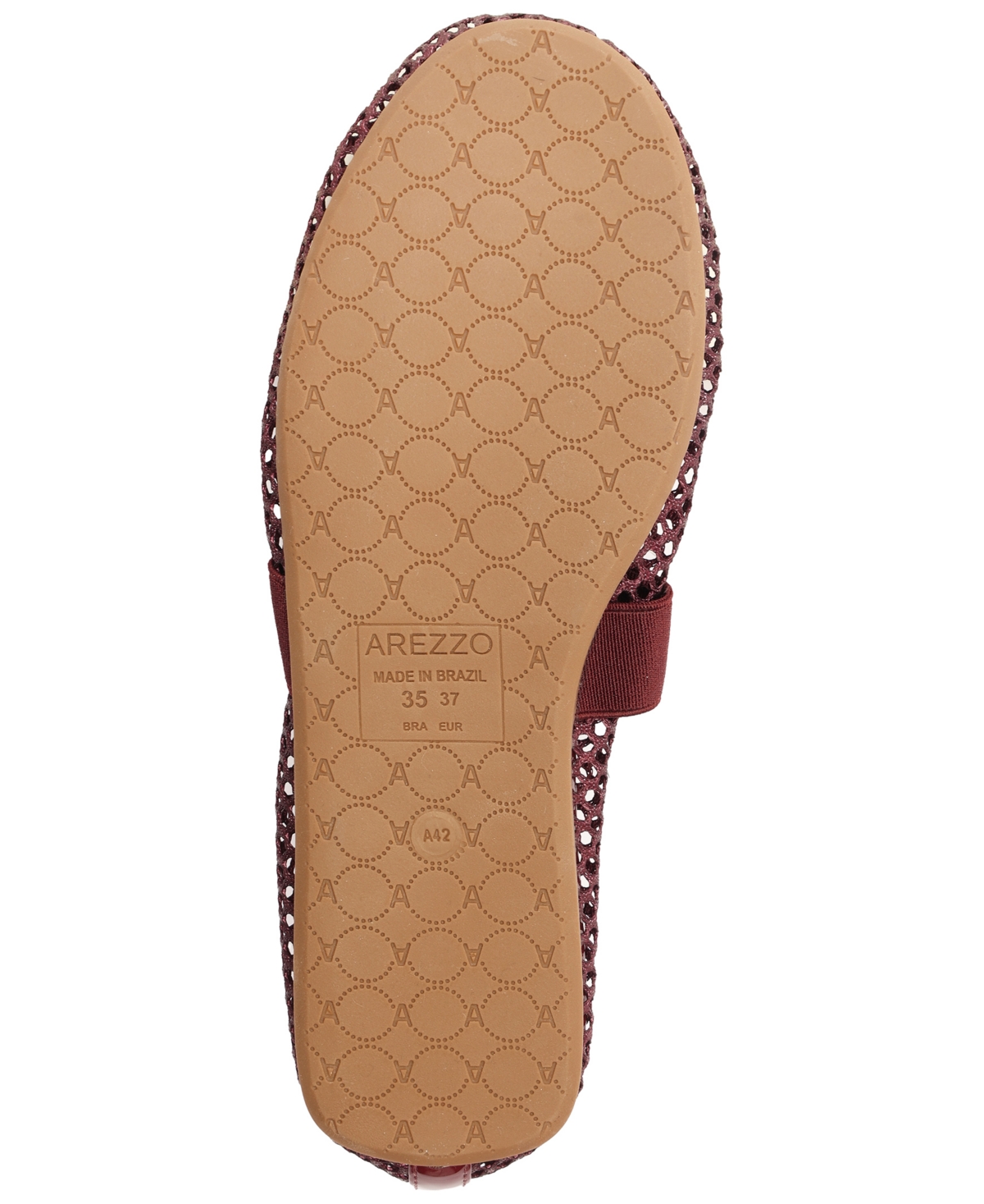 Arezzo Women's Vicky Ballet Flats In Fresh Ruby