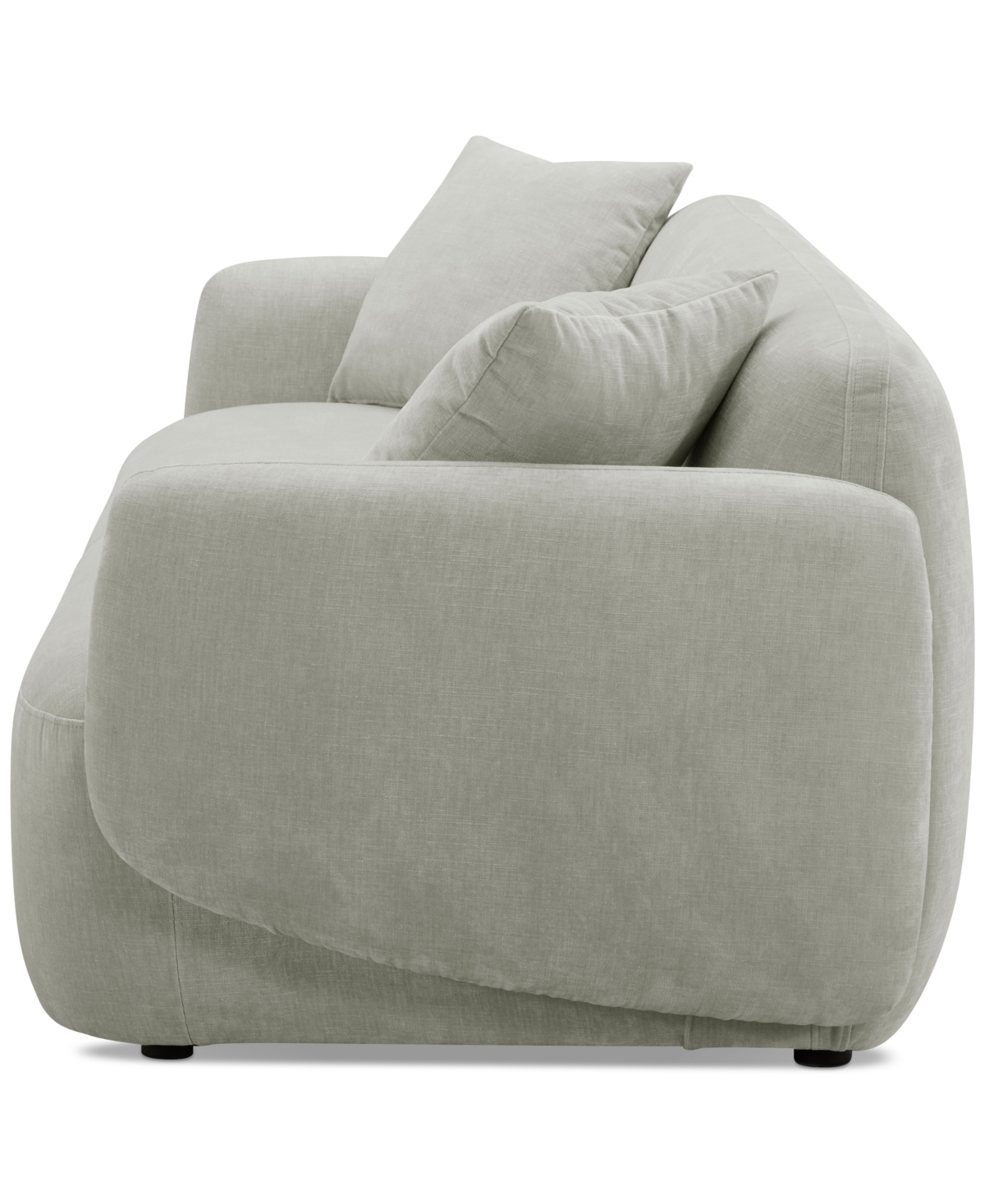 Macy's Gaelynn Fabric Sofa, Exclusively At  In Oyster