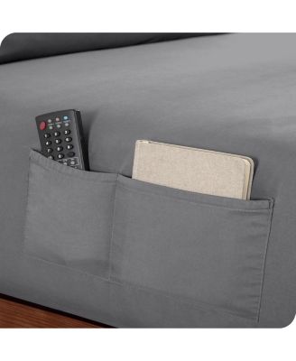 Double Brushed Dual Pocket Fitted Sheet Twin