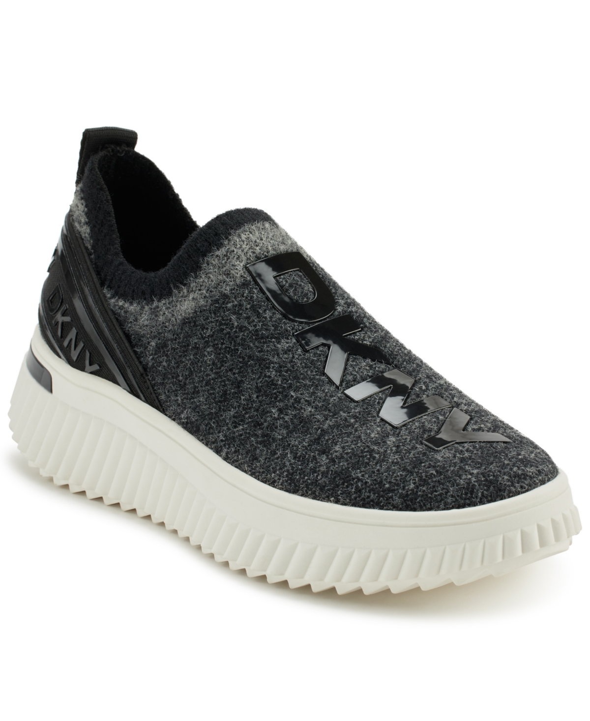 Women's Leighton Slip On Sneakers - Black/light grey