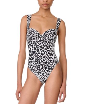 Kate Spade - Women's Shirred Strap One-Piece Swimsuit