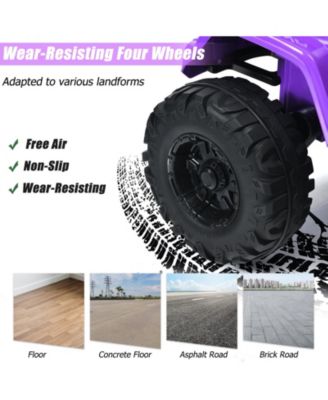 12V Kids Ride-On Jeep Car – 2.4G Remote, Music & Realistic Drive