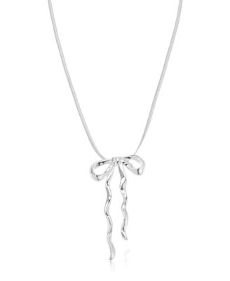 Bow Pendant Necklace