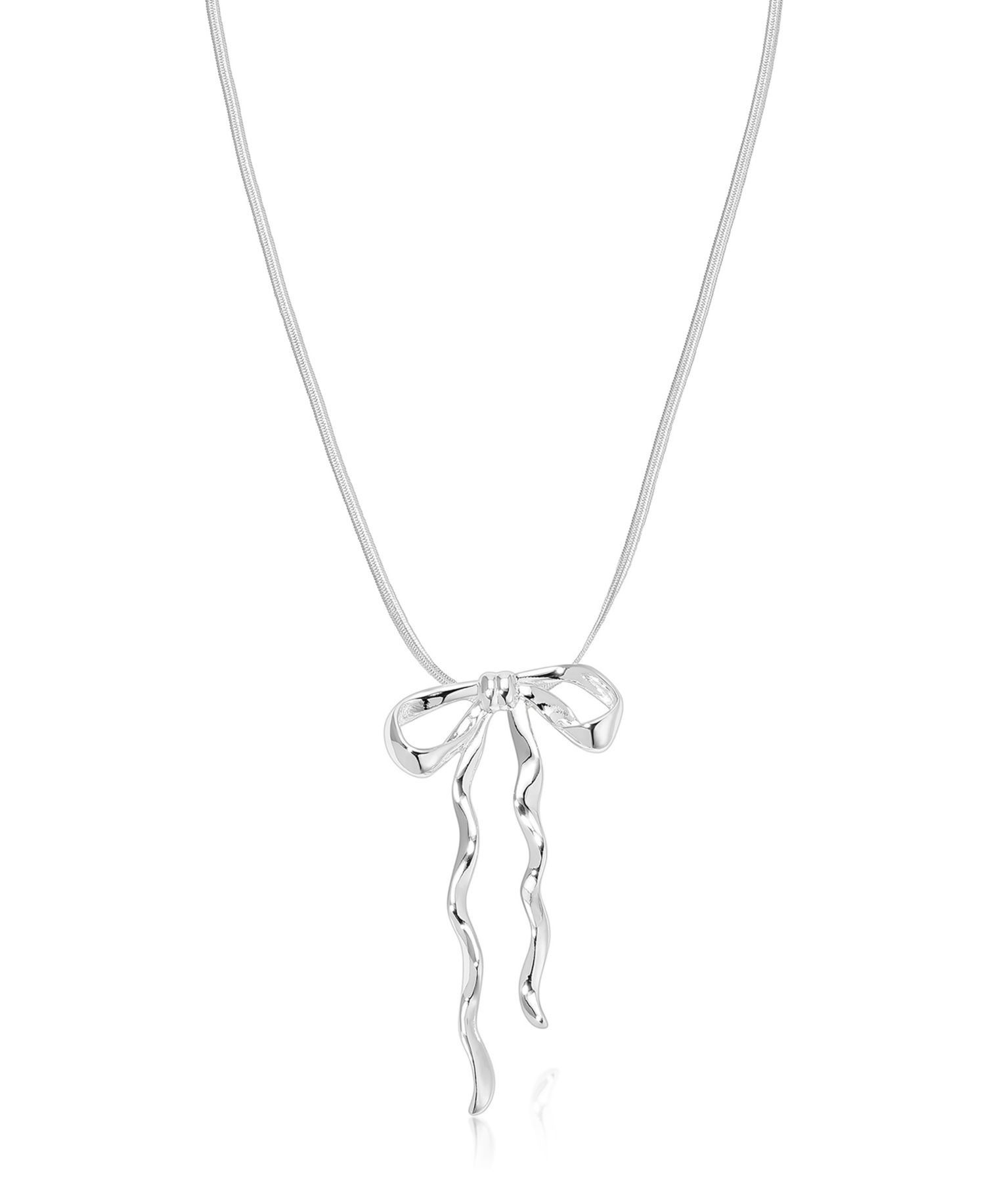 Bow Pendant Necklace