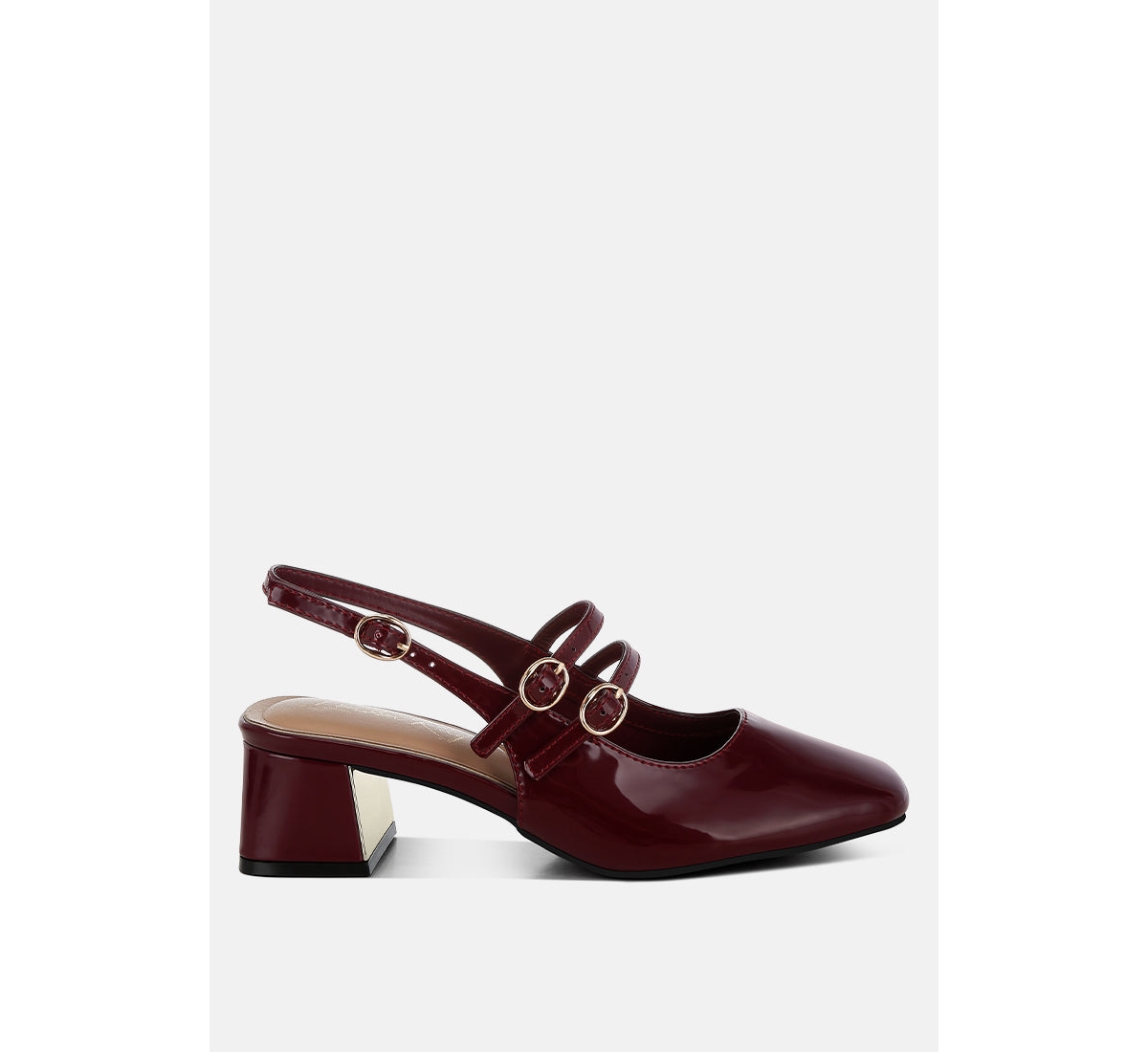 London Rag Cananga Block Heel Slingback Sandals