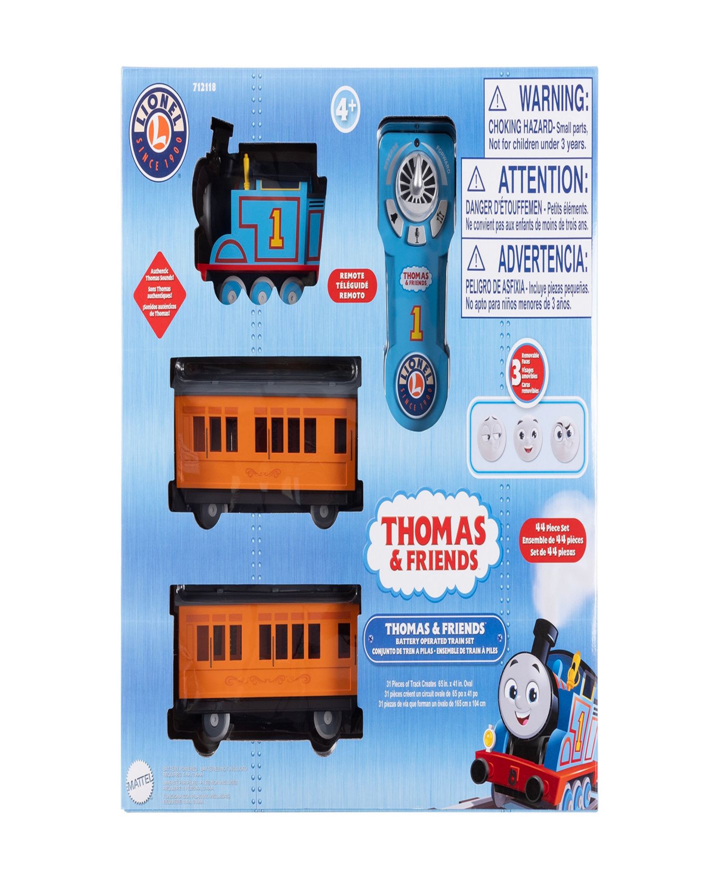 Детские игрушки Lionel Mattel Thomas Friends Battery O Gauge Train Set — фото 9