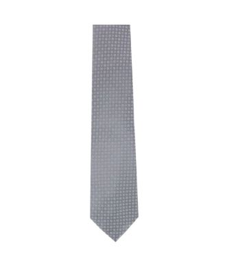 Men's Ewing Square and Polka Dot Business Silk Necktie