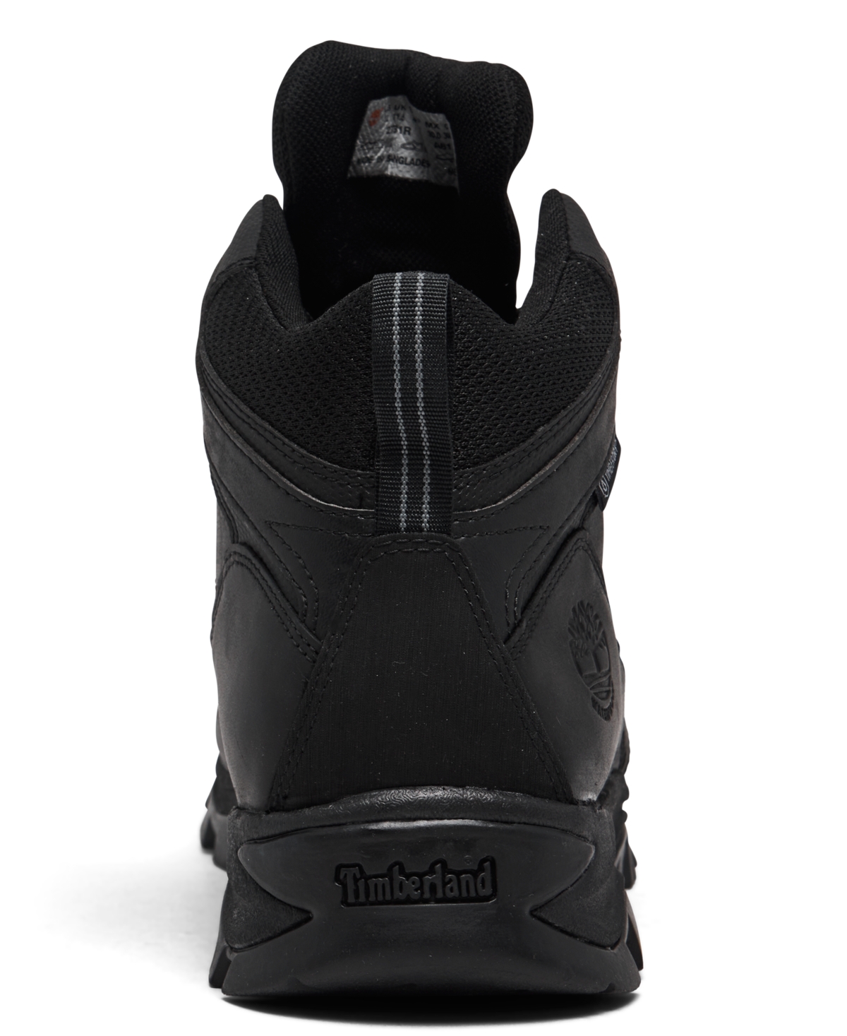 Timberland Men's Mt. Maddsen Mid Waterproof Hiking Boots From Finish Line In Black
