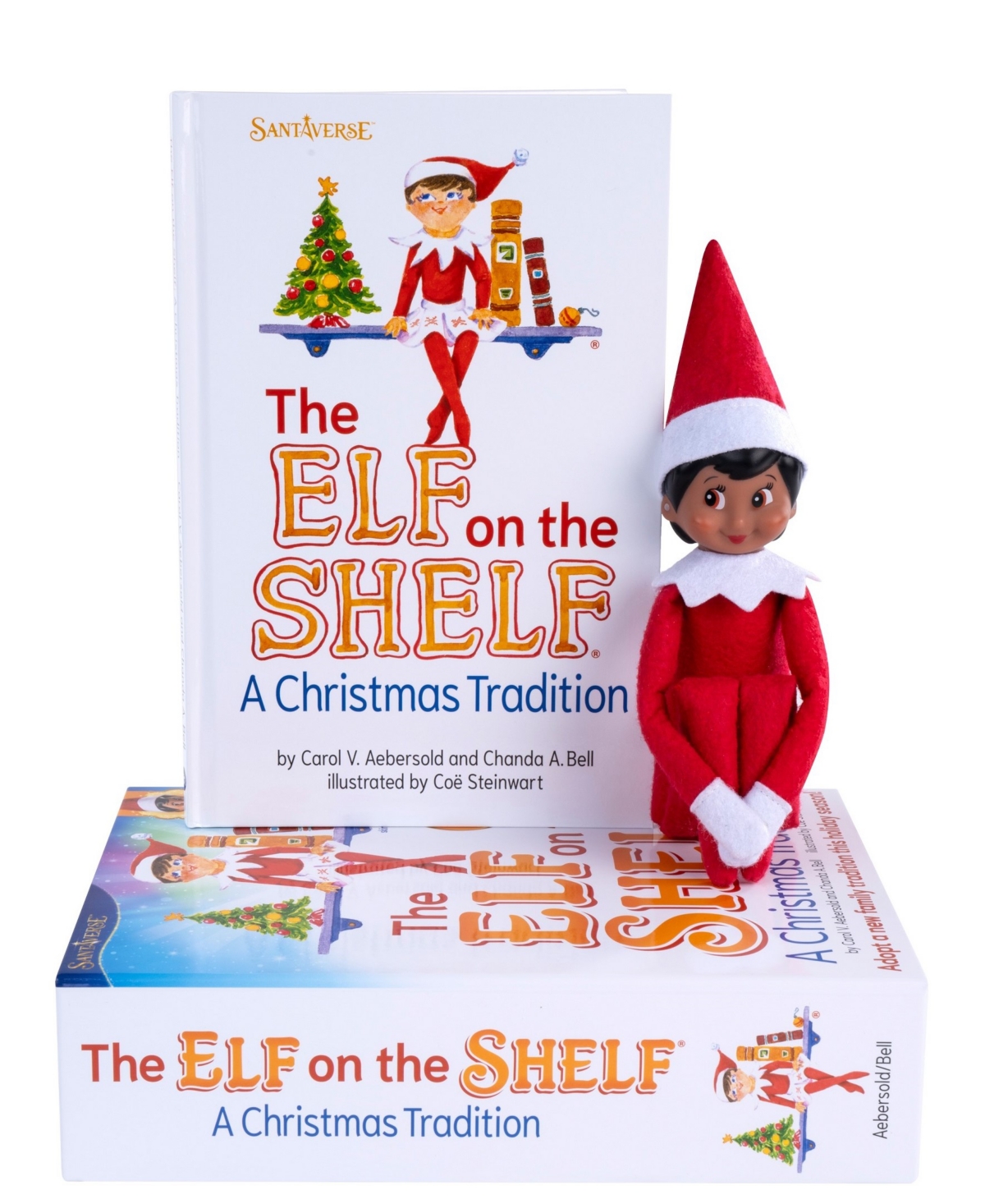 Elf On The Shelf A Christmas Tradition Girl Toy In Red,white