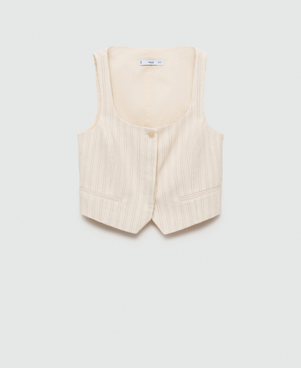 Mango Women's Striped Suit Waistcoat