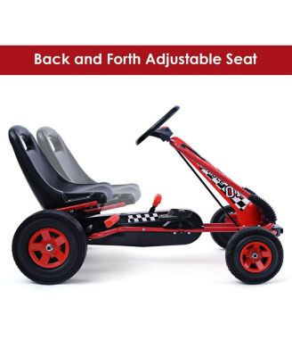 4 Wheels Kids Ride On Pedal Powered Bike Go Kart Racer Car Outdoor Play Toy